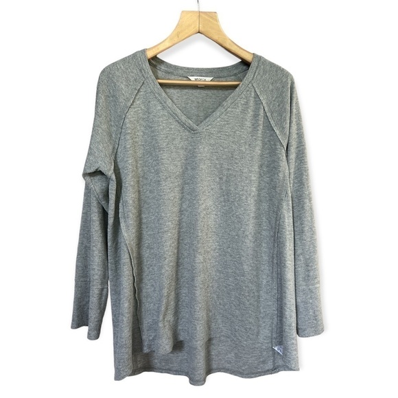 Wildfox Women’s Haley Brushed Grey Oversized Top, Large - Picture 1 of 9